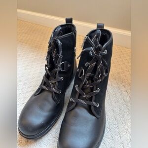 UGG Black Women's Combat Boots
